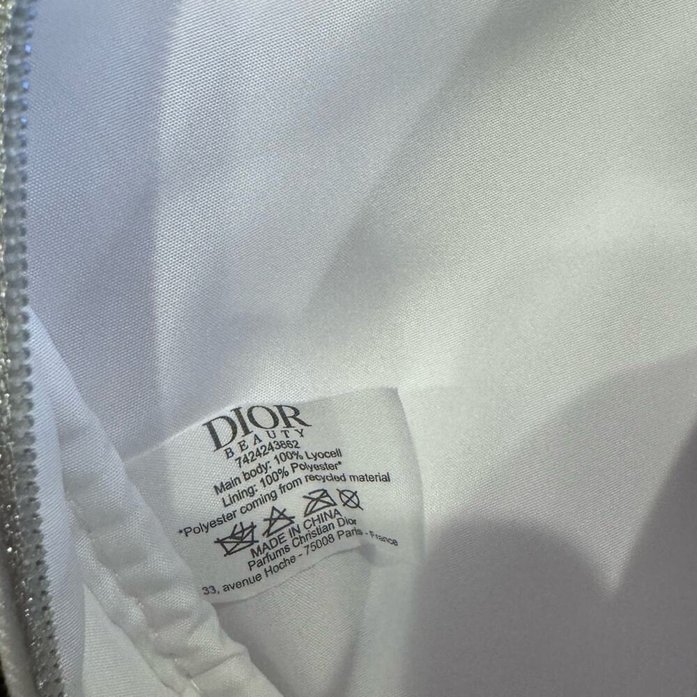 Dior Cosmetics Bag - Bright White - Picture 6 of 6